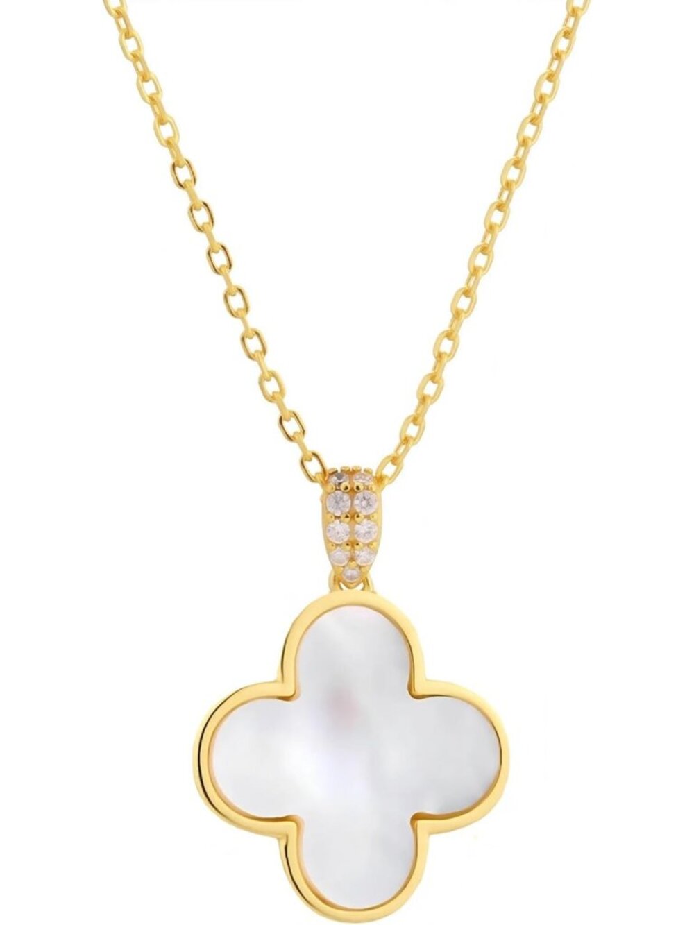 Charming Four-Leaf Clover Pendant Necklace for Women | Lucky Jewelry Gift